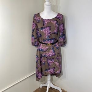 Hello miss print dress